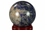 Polished Sodalite Sphere #162696-1